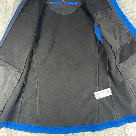 Engelbert Strauss Vest Womens Small Blue Fleece Lined Mock Neck Full Zip - Picture 7 of 13